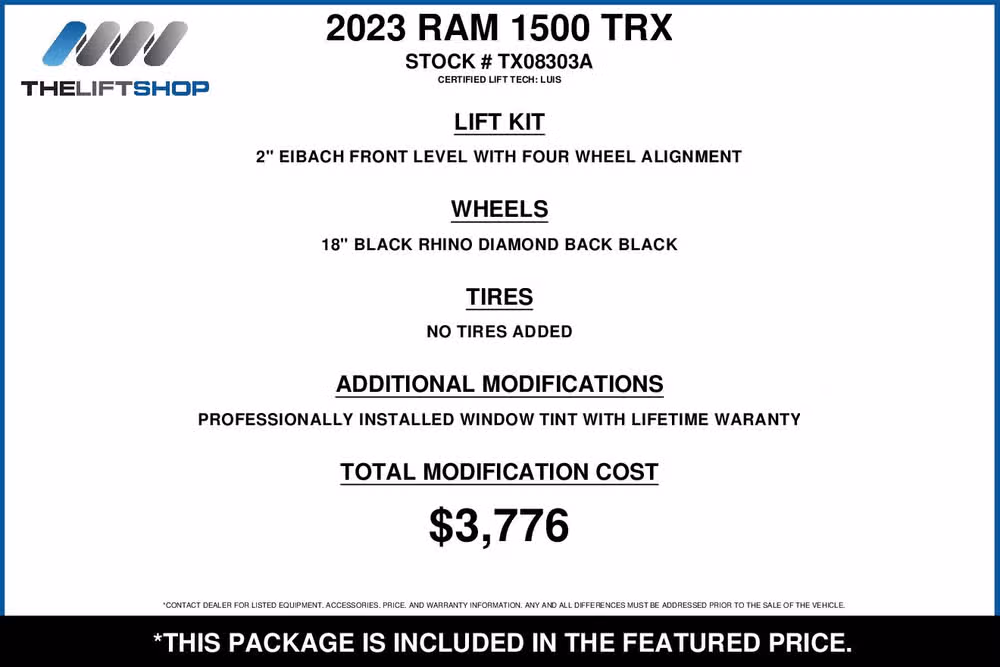 2023 Ram 1500 TRX Crew Cab Image 2