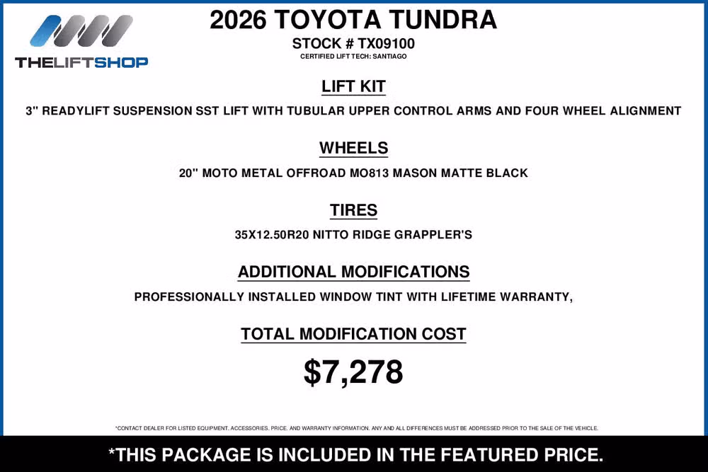 2026 Toyota Tundra 1794 Edition CrewMax Image 2