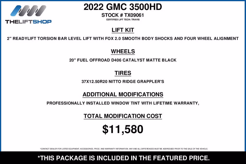 2022 GMC Sierra 3500HD Denali Crew Cab Image 2