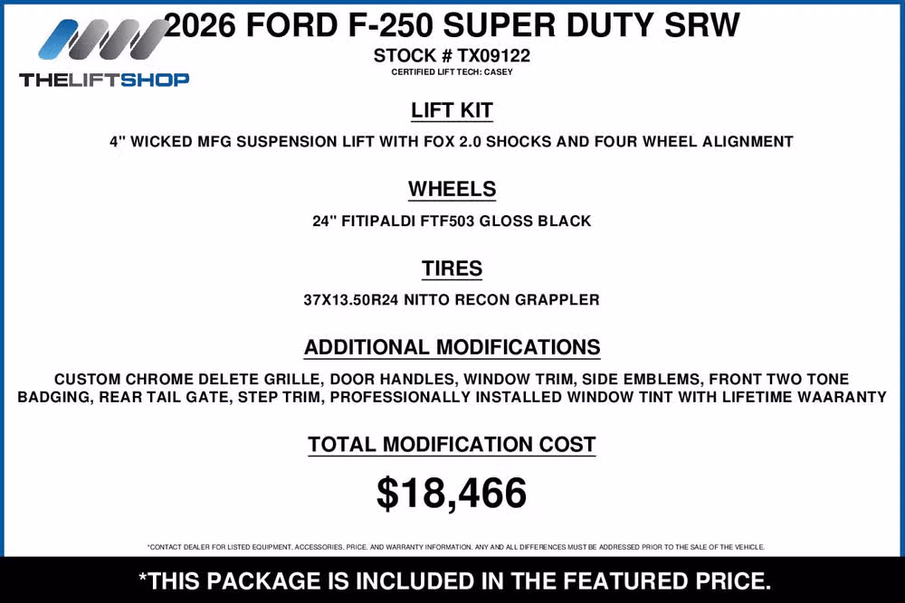 2026 Ford F-250 Super Duty Platinum Crew Cab Image 2