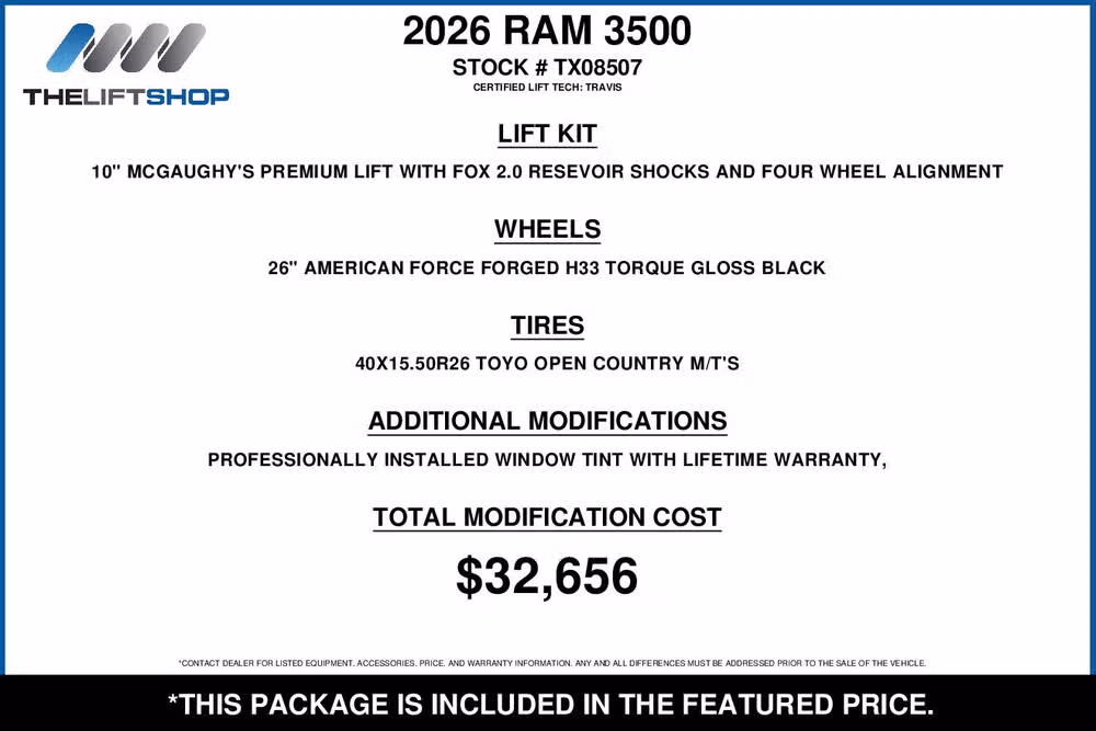 2026 Ram 3500 Laramie Crew Cab Image 2