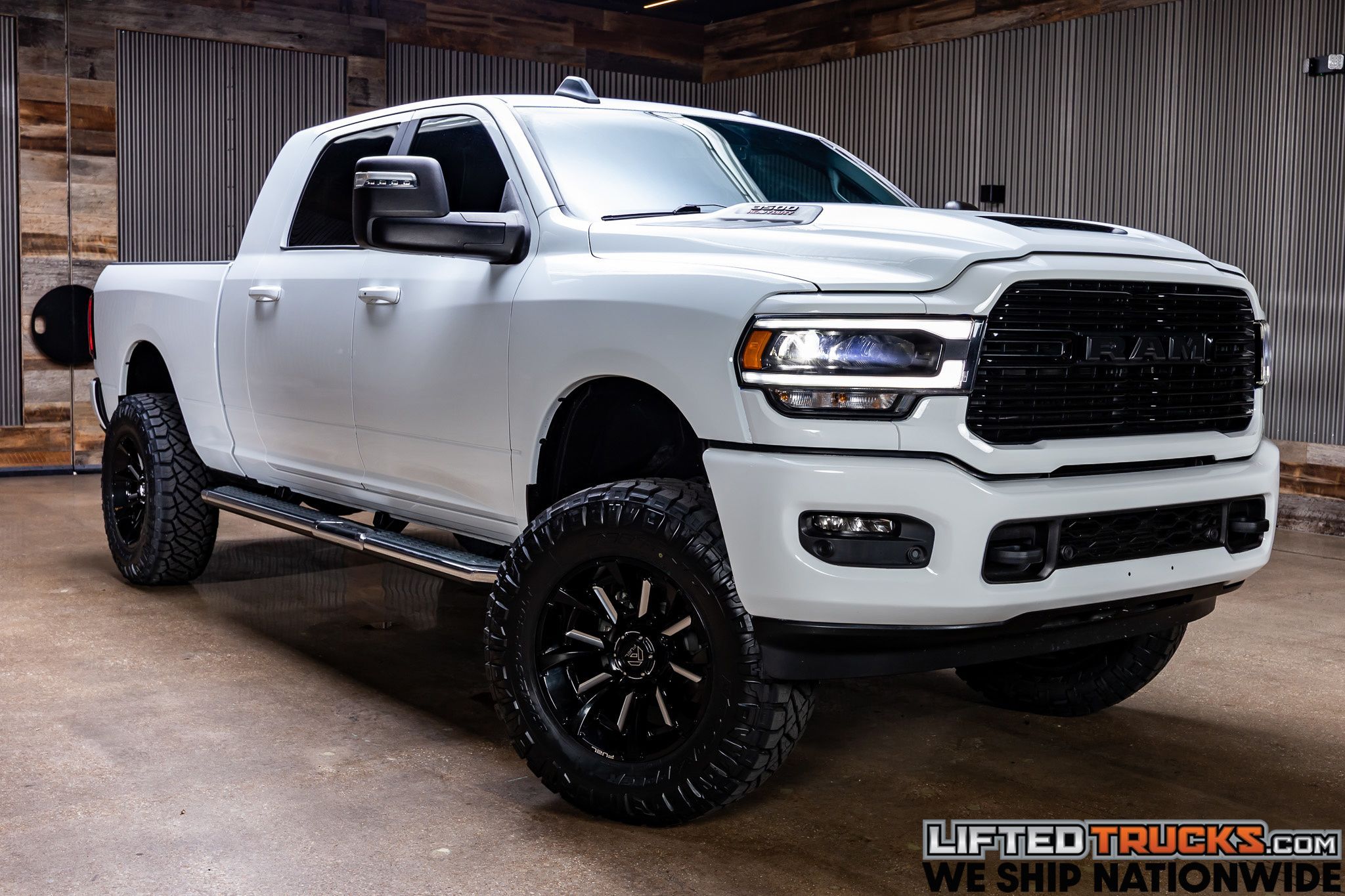 Bright White Clear Coat 2023 RAM 3500 Pickup Truck Four-Wheel Drive Automatic
