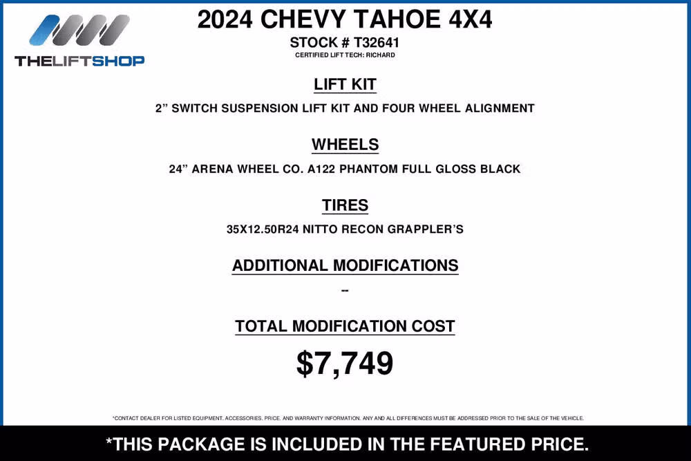 2024 Chevrolet Tahoe High Country Image 2