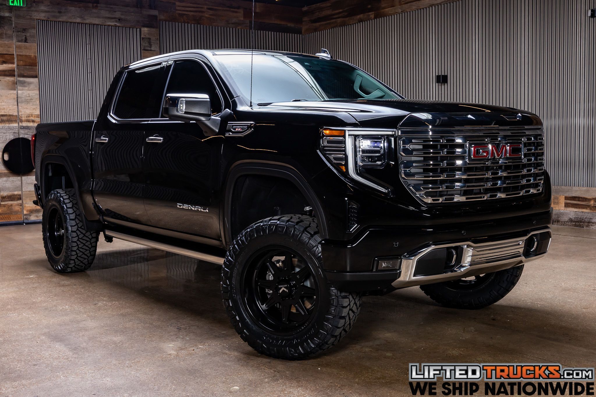 Onyx Black 2025 GMC Sierra 1500 Pickup Truck Four-Wheel Drive Automatic