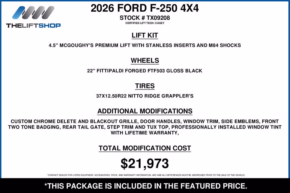 2026 Ford F-250 Super Duty Platinum Crew Cab Image 2