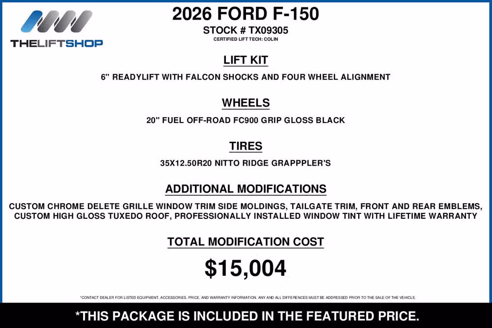 2026 Ford F-150 Lariat SuperCrew Image 2
