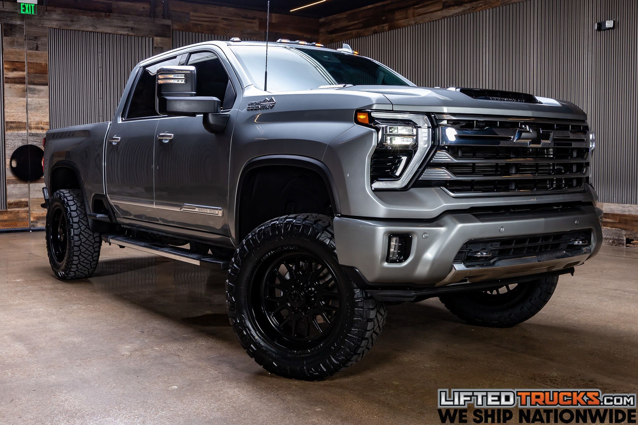 Sterling Gray Metallic 2024 Chevrolet Silverado 2500HD Pickup Truck Four-Wheel Drive Automatic