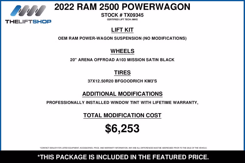 2022 Ram 2500 Power Wagon Crew Cab Image 2