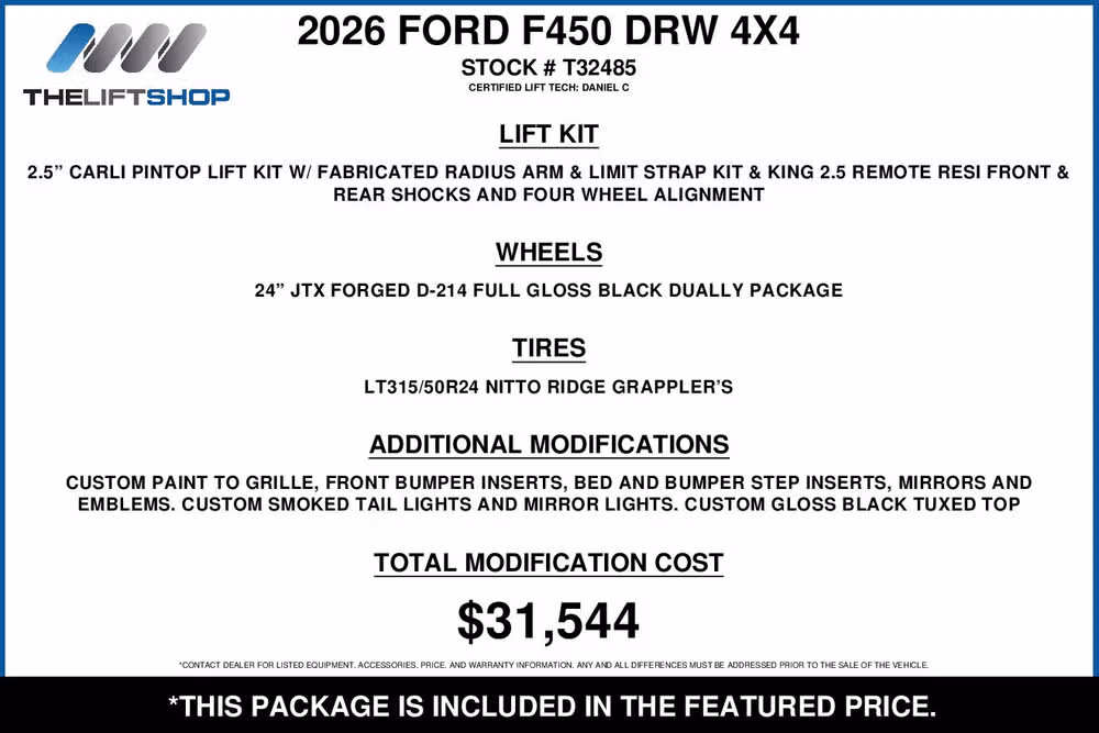 2026 Ford F-450 Super Duty Platinum Plus Crew Cab Image 2