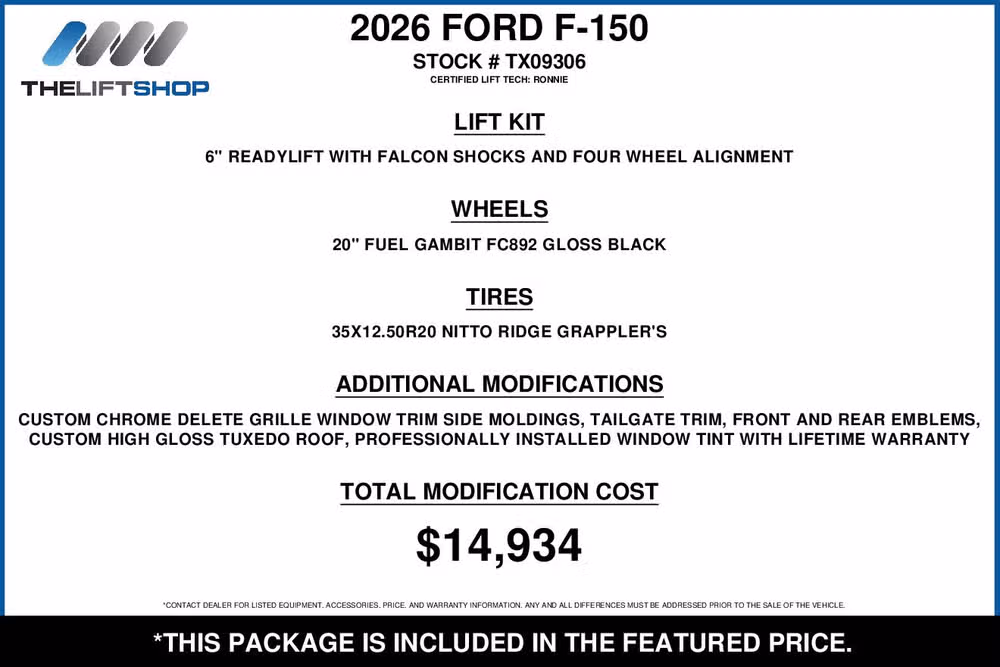 2026 Ford F-150 Lariat SuperCrew Image 2