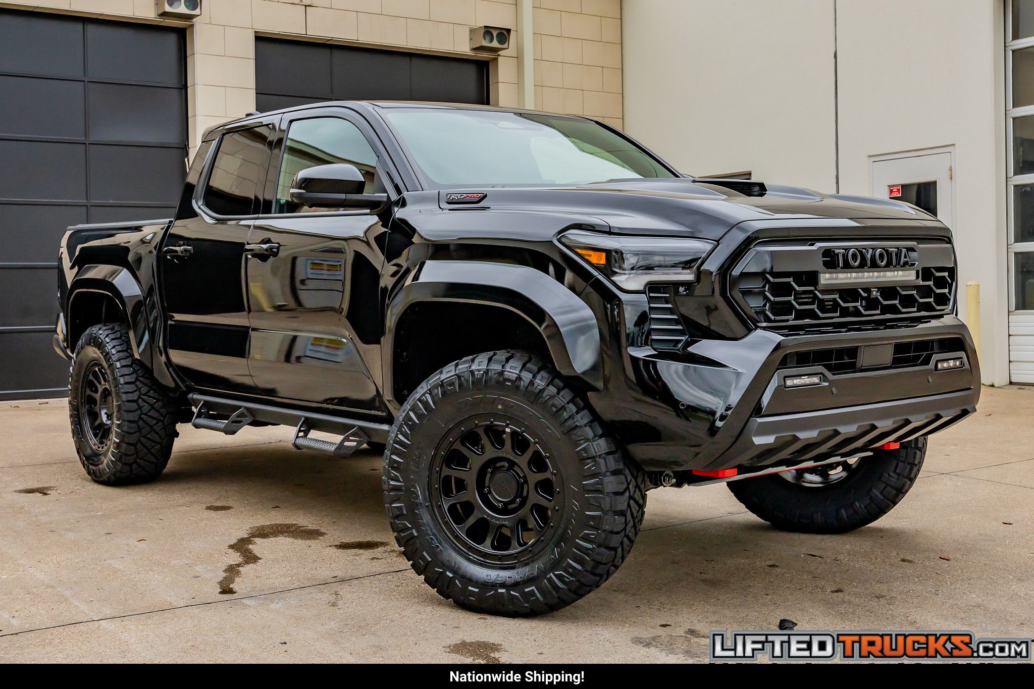 Black 2025 Toyota Tacoma Pickup Truck Four-Wheel Drive Automatic