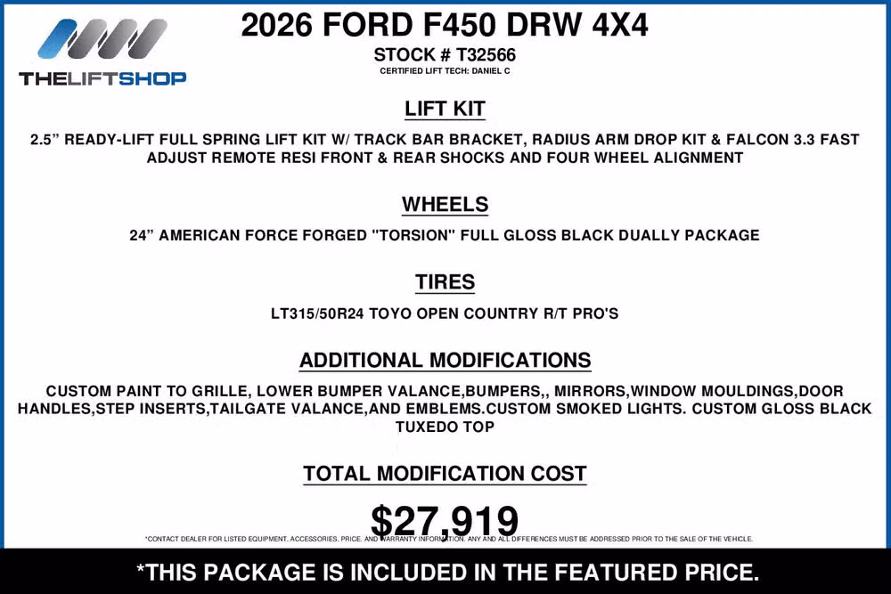 2026 Ford F-450 Super Duty Platinum Plus Crew Cab Image 2