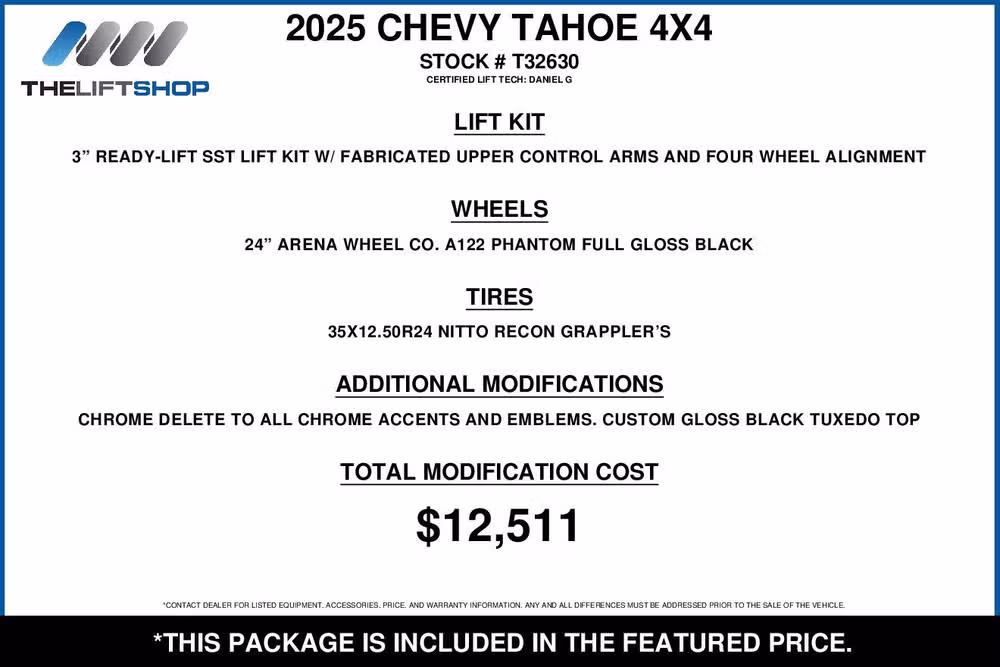 2025 Chevrolet Tahoe High Country Image 2