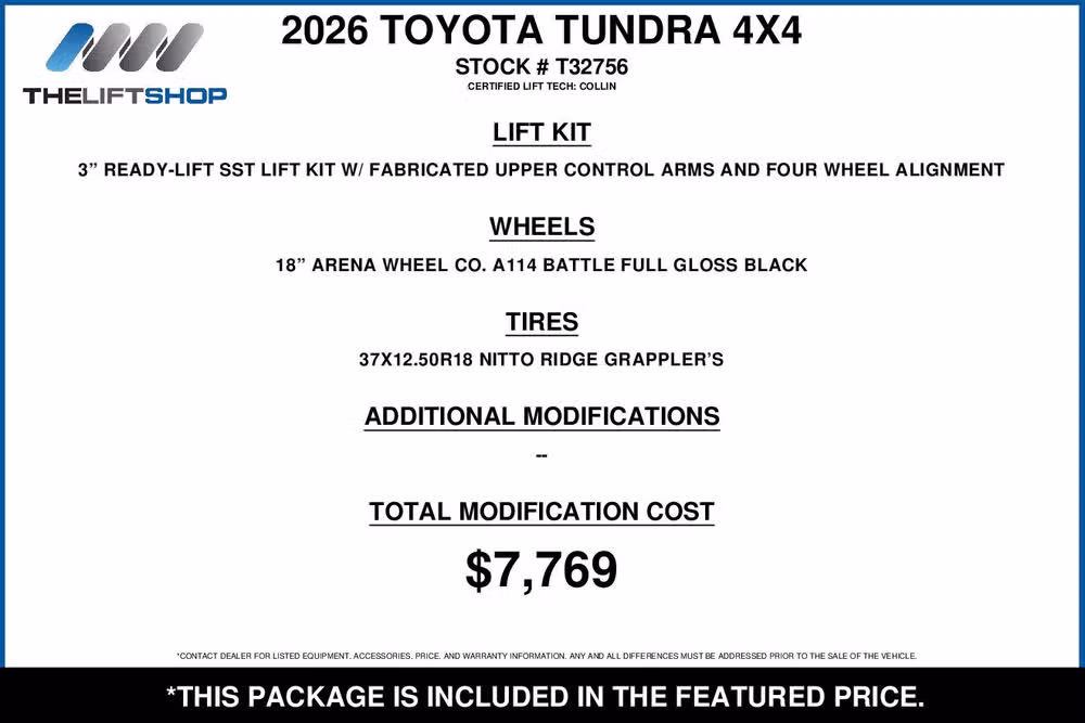 2026 Toyota Tundra Platinum CrewMax Image 2