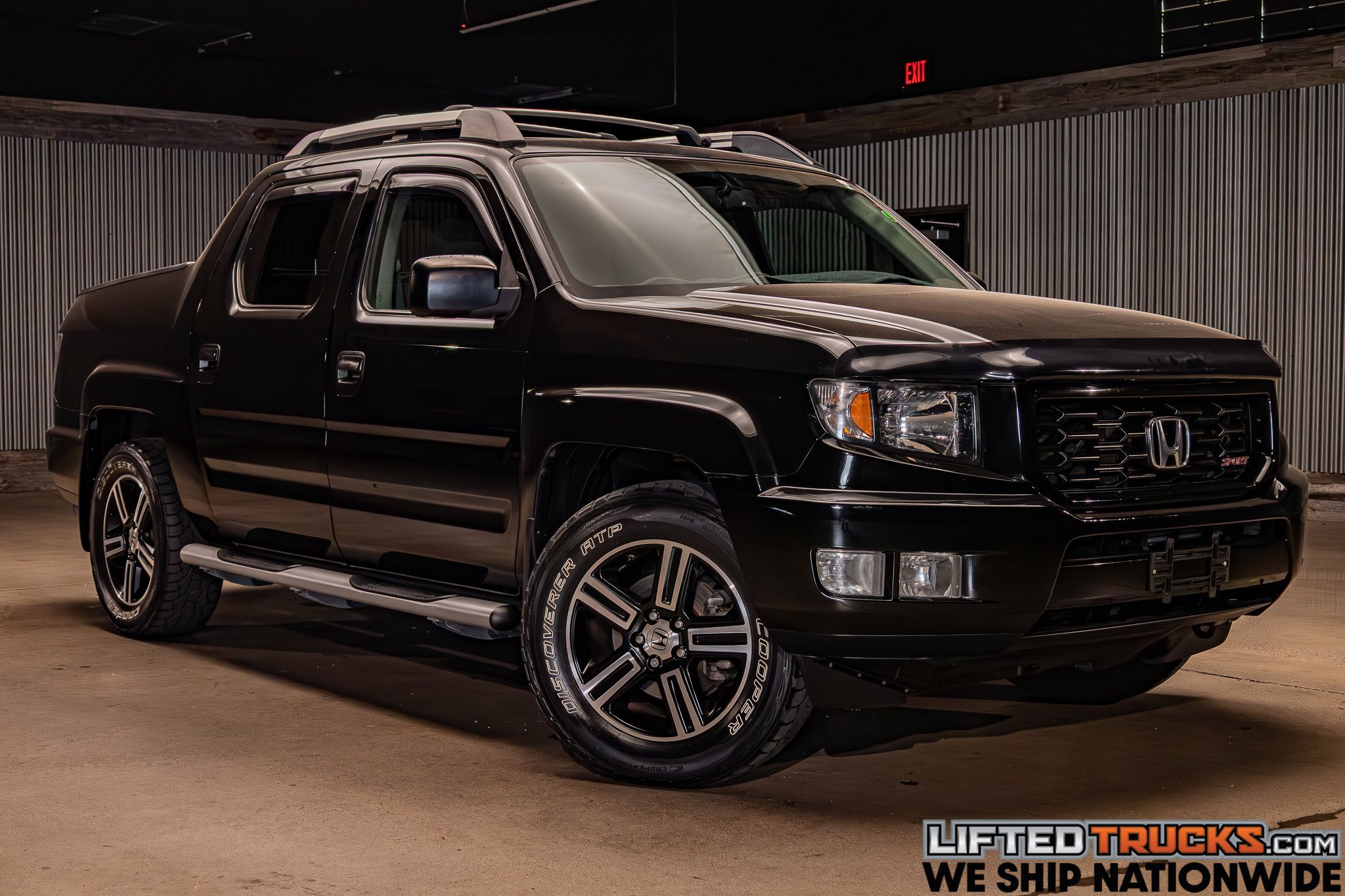 Crystal Black Pearl 2013 Honda Ridgeline Pickup Truck Four-Wheel Drive Automatic