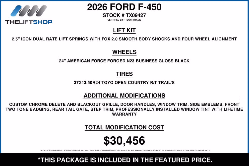 2026 Ford F-450 Super Duty Platinum Plus Crew Cab Image 2