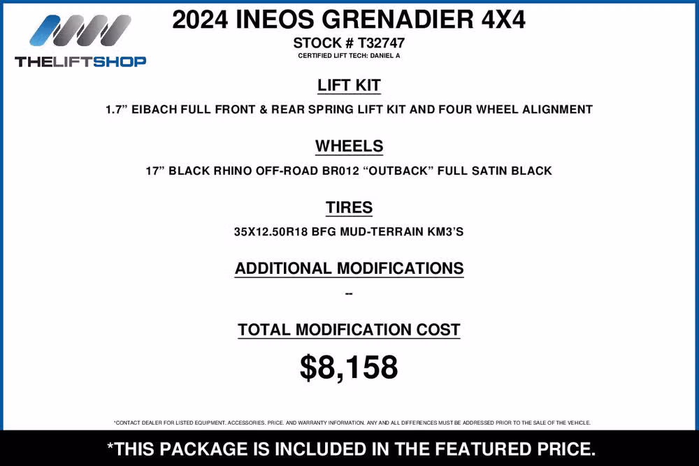 2024 Ineos Grenadier Image 2