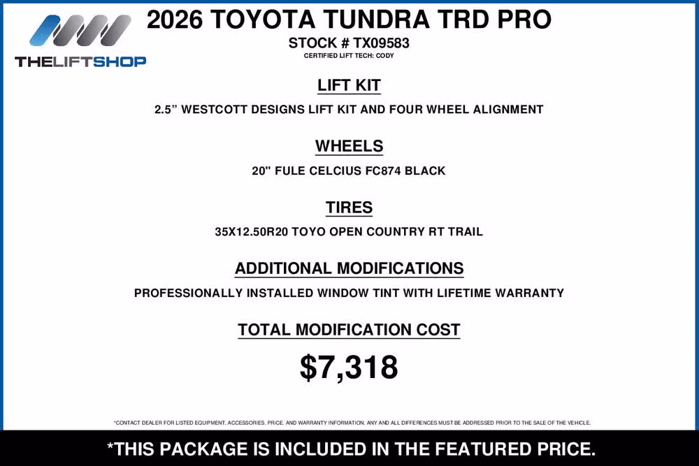 2026 Toyota Tundra TRD Pro HV CrewMax Image 2