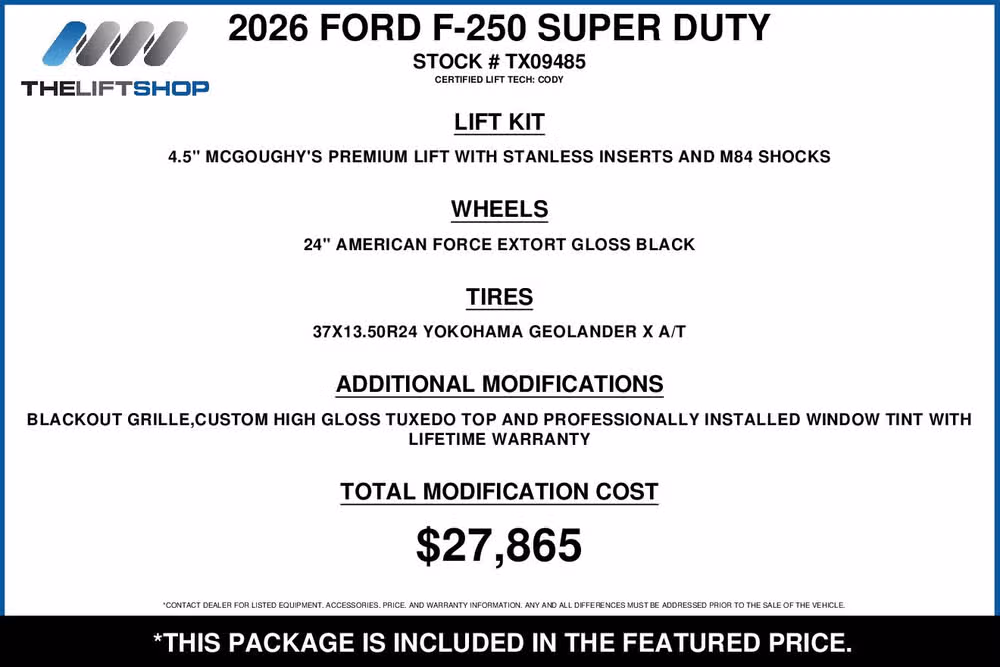 2026 Ford F-250 Super Duty Platinum Crew Cab Image 2