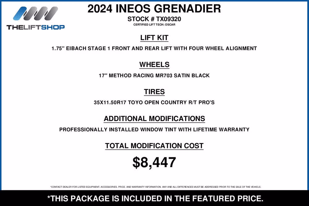 2024 Ineos Grenadier 4x4 Image 2