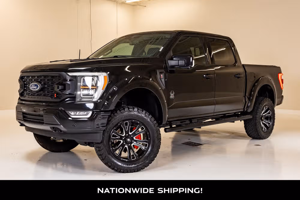 2022 Ford F-150 Lariat Black Widow SuperCrew Image 4