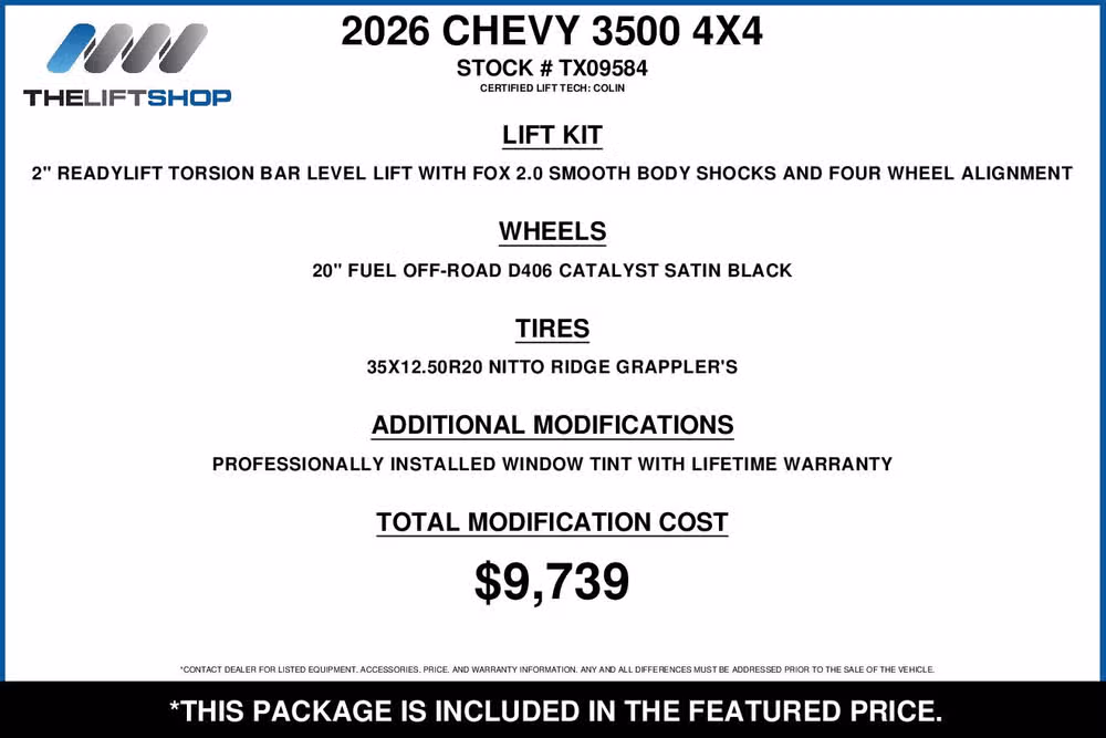 2026 Chevrolet Silverado 3500HD High Country Crew Cab Image 2