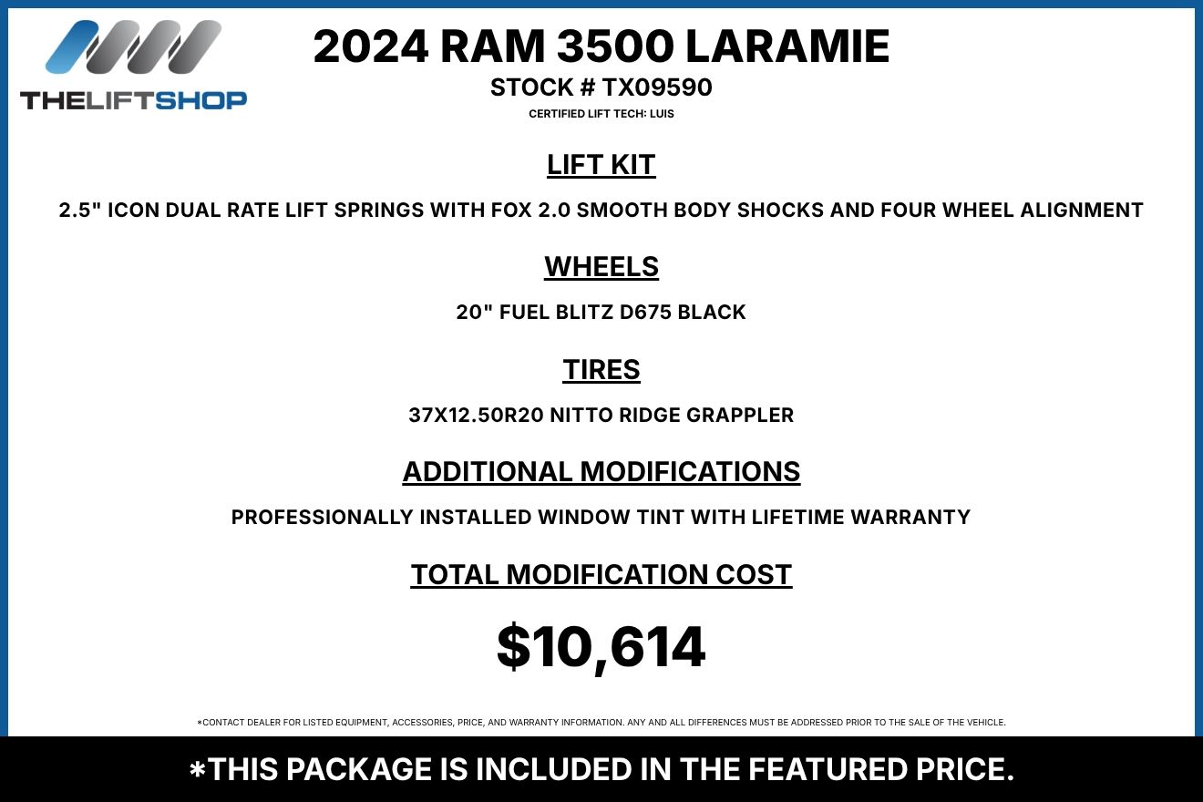 2024 Ram 3500 Laramie Crew Cab Image 2