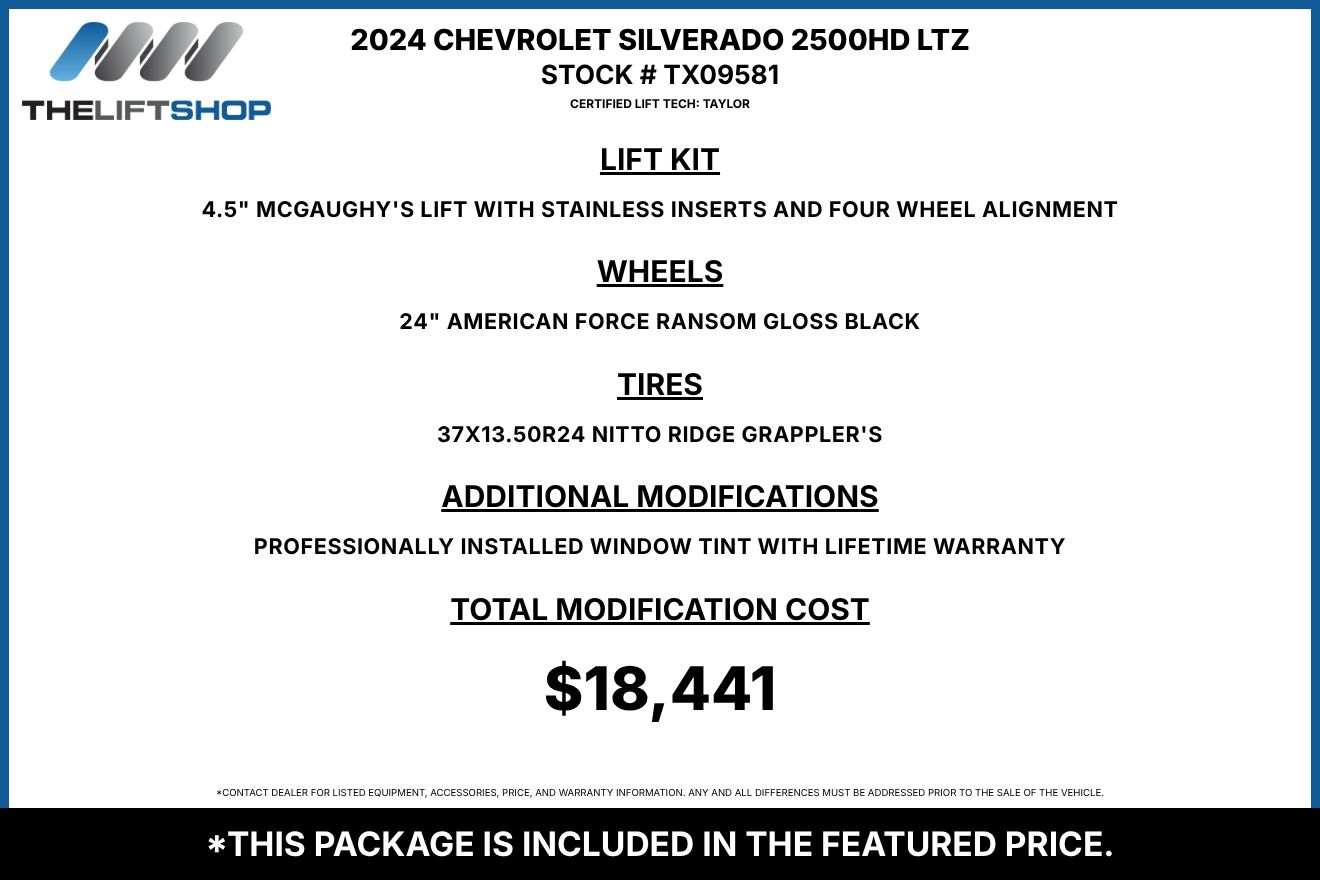 2024 Chevrolet Silverado 2500HD LTZ Crew Cab Image 2