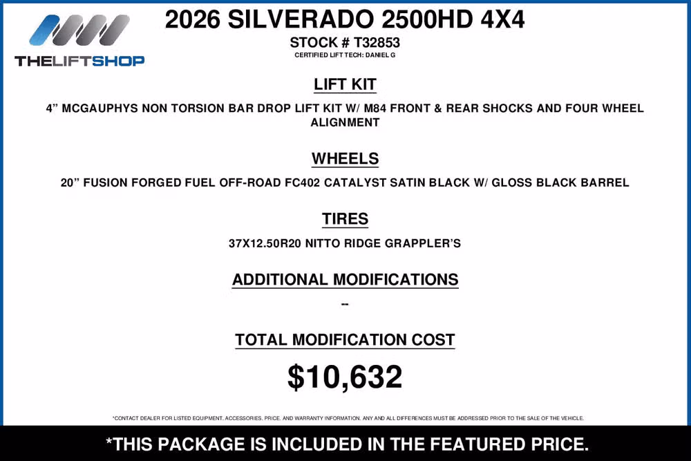 2026 Chevrolet Silverado 2500HD LT Crew Cab Image 2