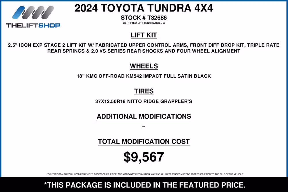 2024 Toyota Tundra 1794 Edition HV CrewMax Image 2