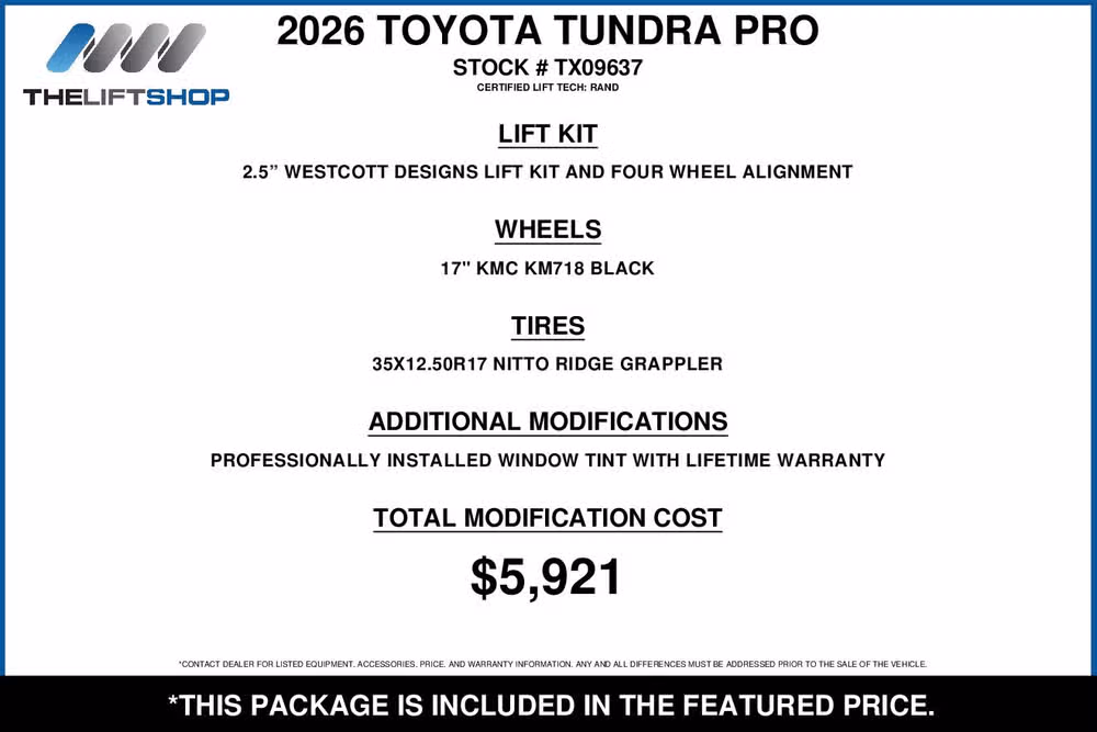 2026 Toyota Tundra TRD Pro HV CrewMax Image 2