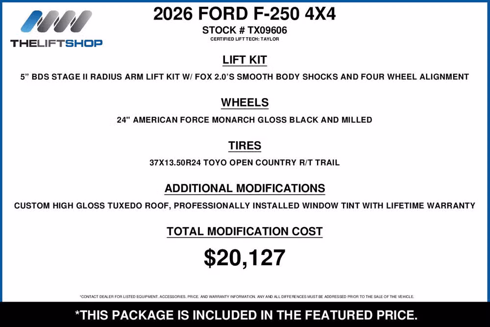 2026 Ford F-250 Super Duty Platinum Crew Cab Image 2