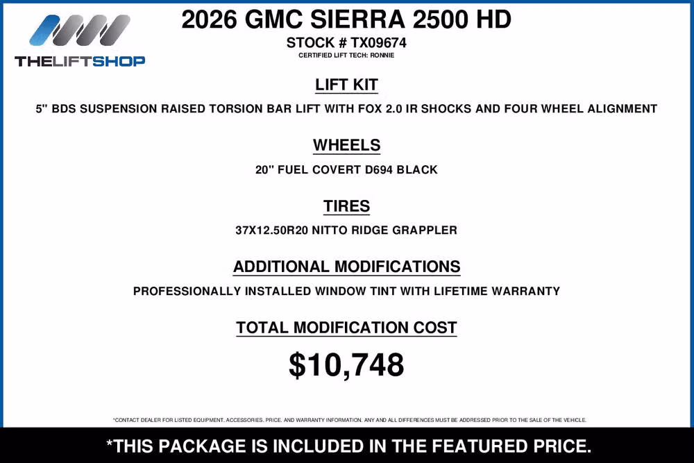 2026 GMC Sierra 2500HD AT4 Crew Cab Image 2
