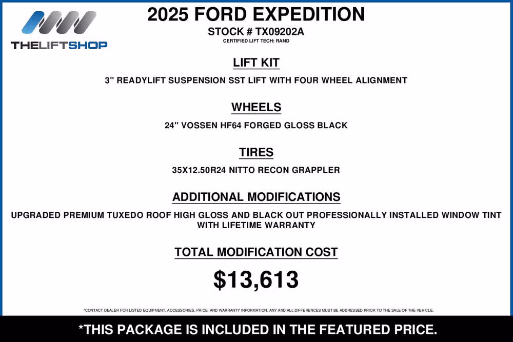 2025 Ford Expedition Tremor Image 2