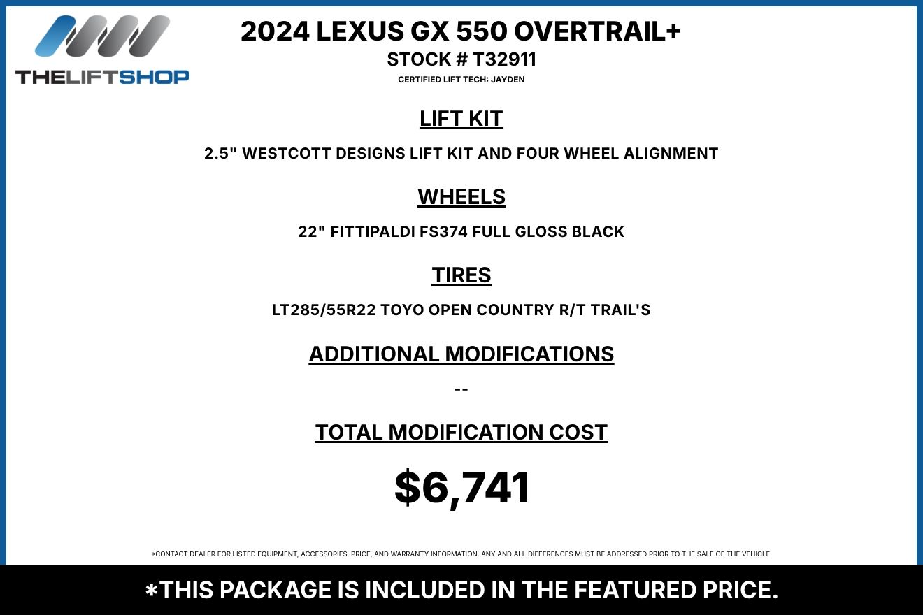 2024 Lexus GX 550 Overtrail+ Image 2