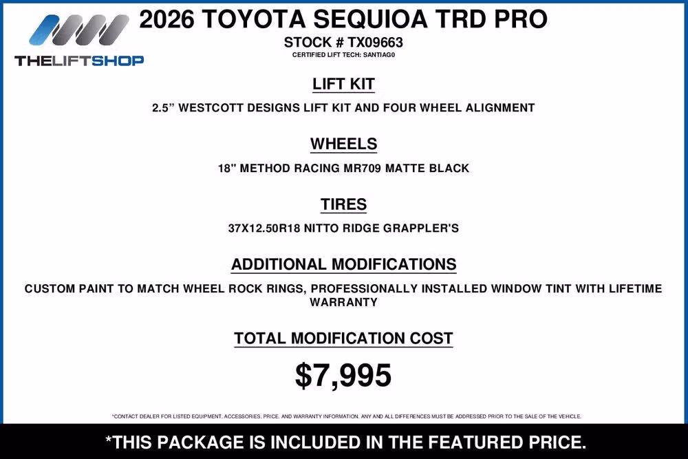 2026 Toyota Sequoia TRD Pro Image 2