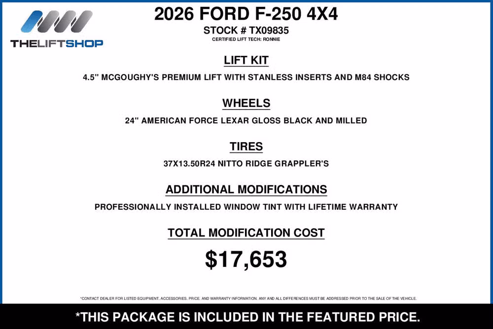 2026 Ford F-250 Super Duty Platinum Crew Cab Image 2