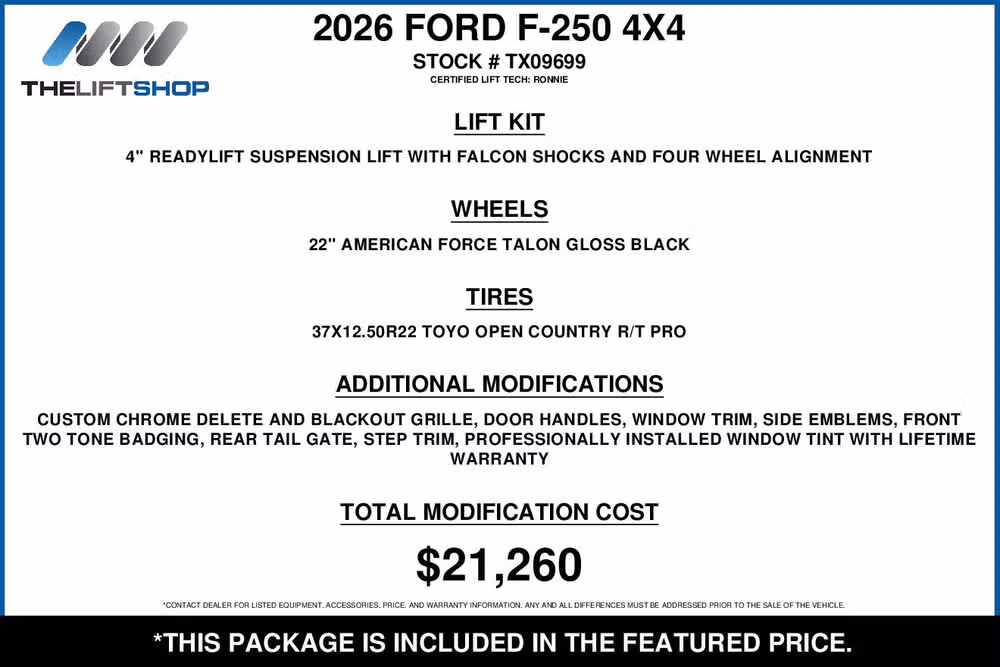 2026 Ford F-250 Super Duty Platinum Plus Crew Cab Image 2