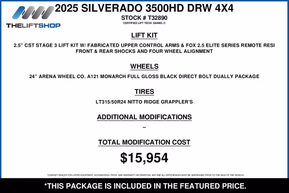 2025 Chevrolet Silverado 3500HD High Country Crew Cab Image 2