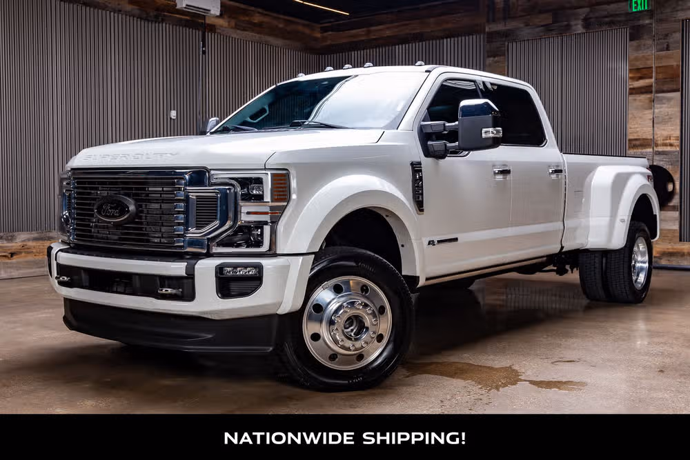 2022 Ford F-450 Super Duty Platinum Crew Cab Image 4