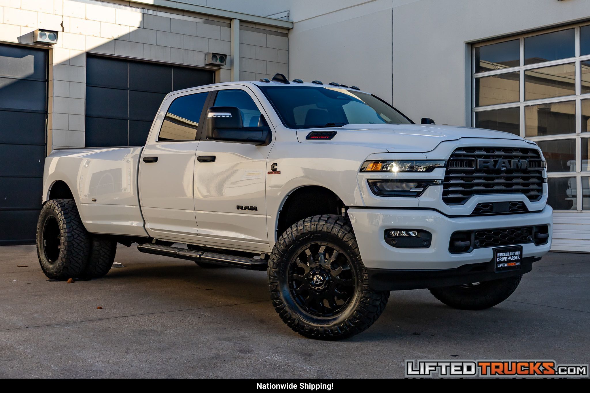 Bright White Clear Coat 2025 RAM 3500 Pickup Truck Four-Wheel Drive Automatic