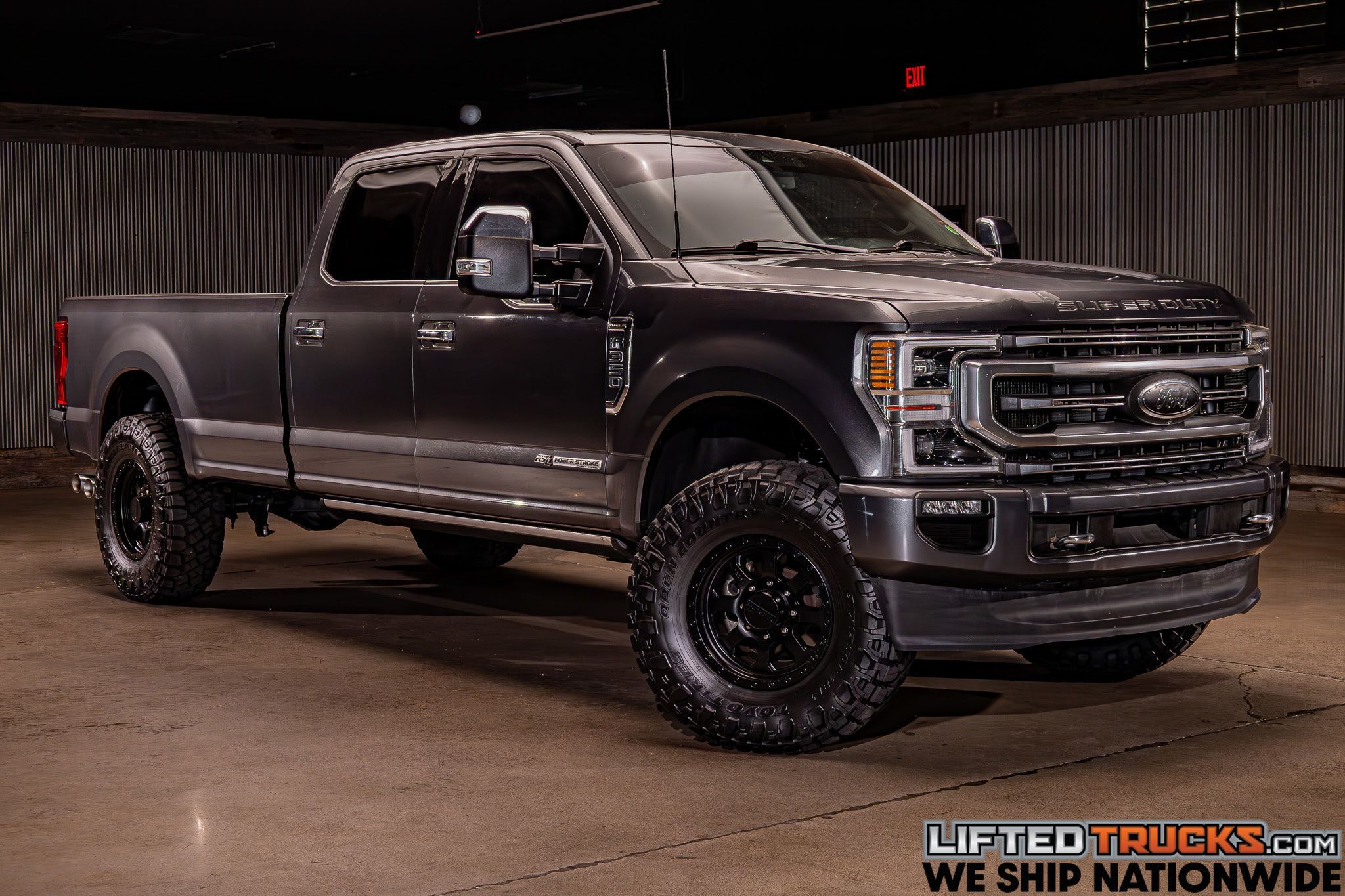 Gray (Magnetic) 2020 Ford F-350 Super Duty Pickup Truck Four-Wheel Drive Automatic