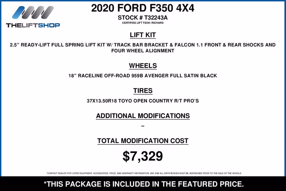 2020 Ford F-350 Super Duty Platinum Crew Cab Image 2