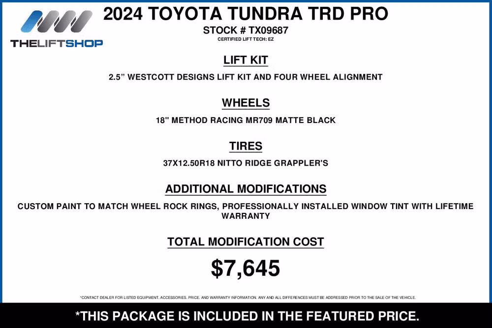 2024 Toyota Tundra TRD Pro HV CrewMax Image 2