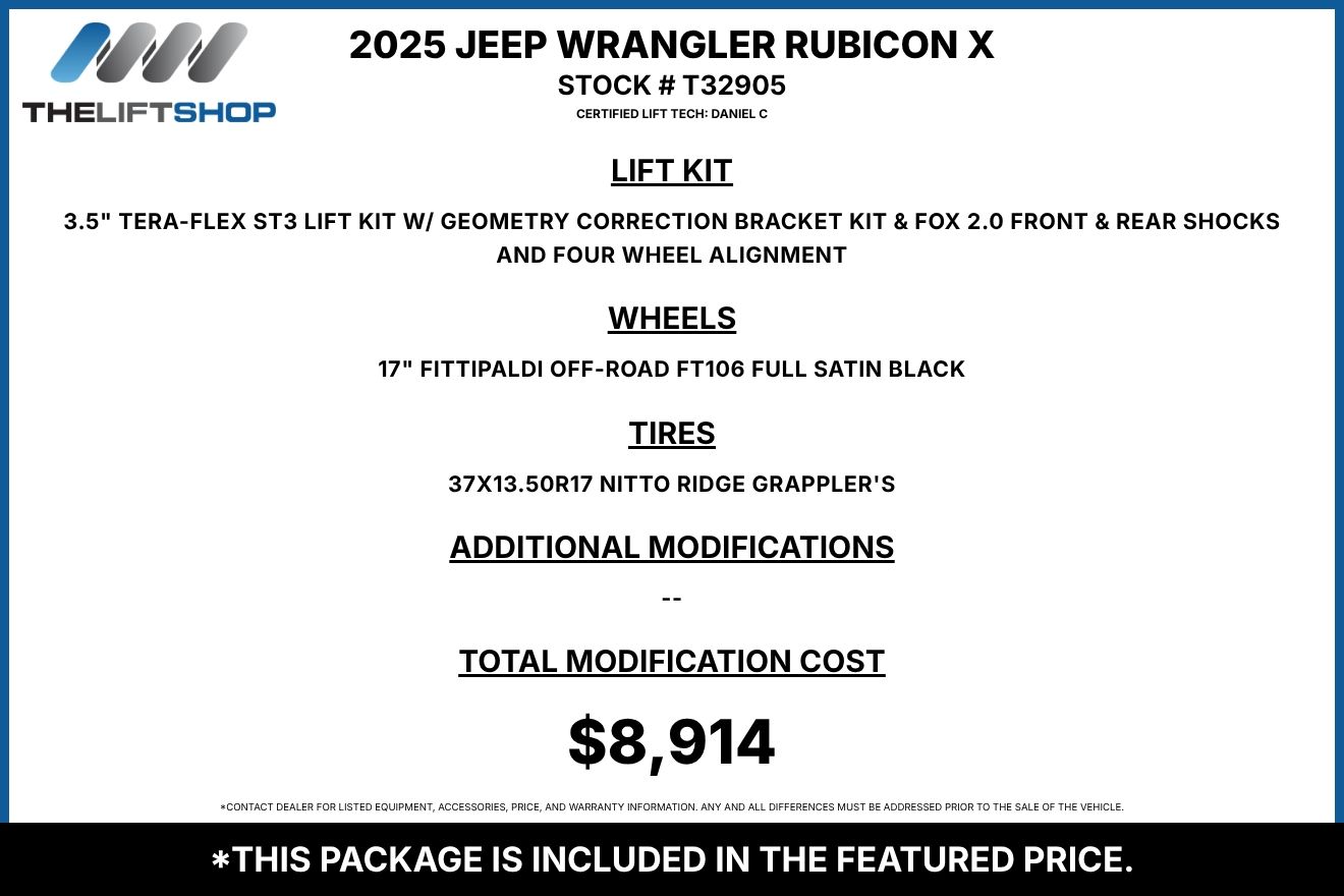 2025 Jeep Wrangler Rubicon X Image 2