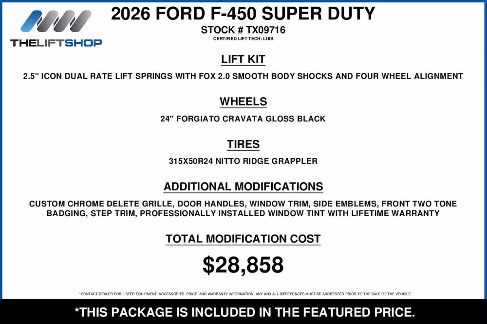 2026 Ford F-450 Super Duty Platinum Plus Crew Cab Image 2
