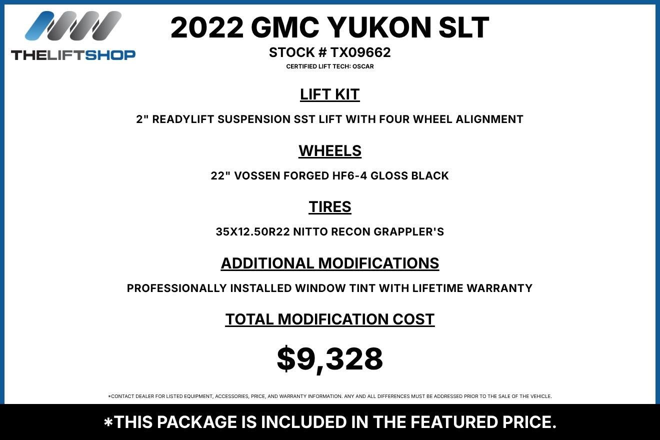 2022 GMC Yukon SLT Image 2