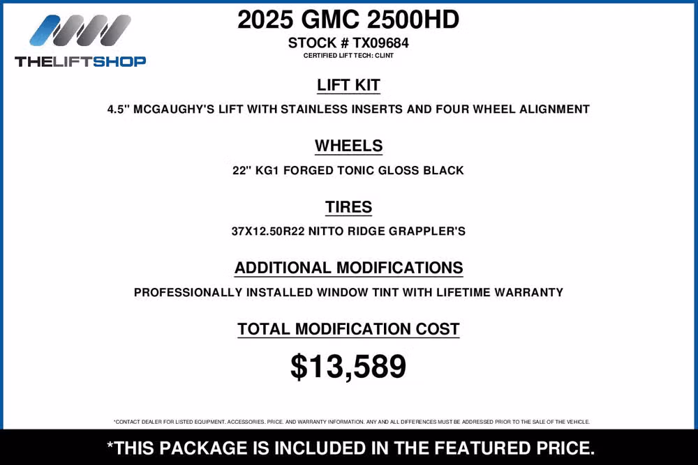 2025 GMC Sierra 2500HD AT4 Crew Cab Image 2