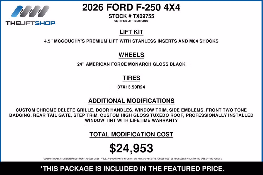 2026 Ford F-250 Super Duty Platinum Plus Crew Cab Image 2