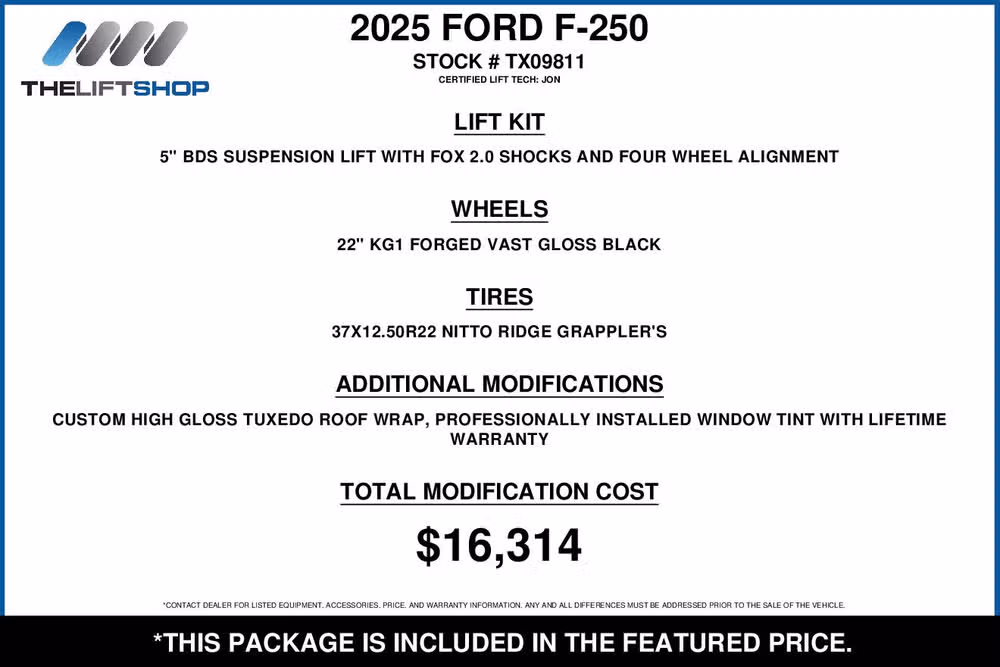 2025 Ford F-250 Super Duty Lariat Crew Cab Image 2